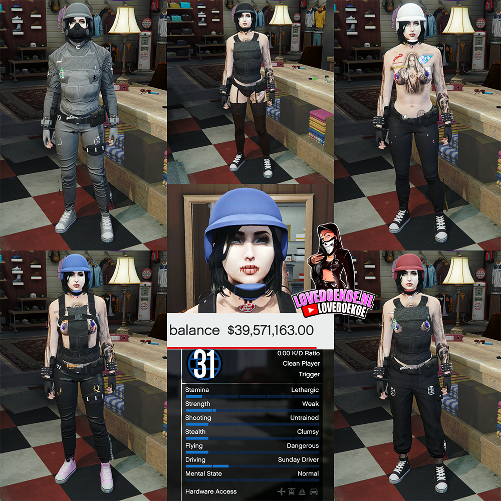 🛠️ Handmade Starter Account | 📊 Level 31 | 💵 39M Cash | 💗 Aesthetic Character | 👕 Modded Outfits | 🔫 Clean K/D | ⚡ Instant Delivery