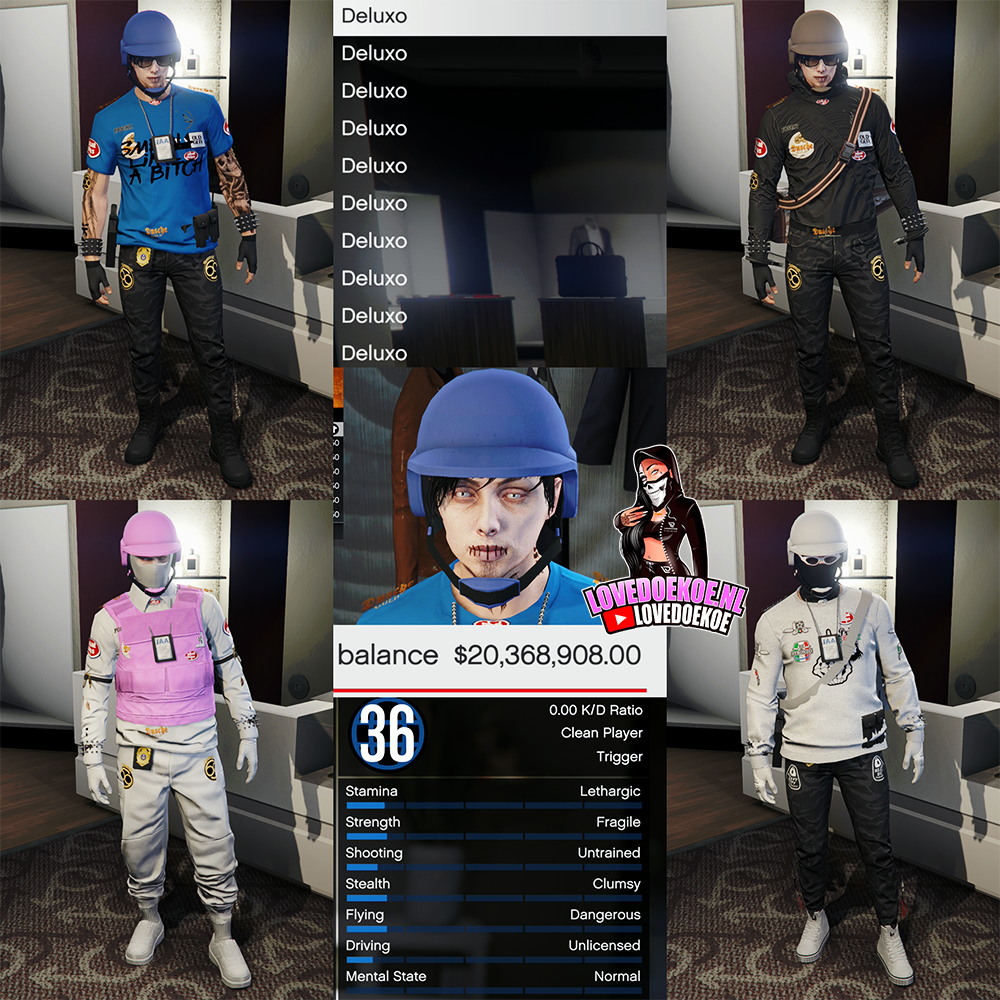 🛠️ Handmade Starter Account | 📊 Level 36 | 💵 100M Cash &amp; Cars | 🩵 Aesthetic Character | 👕 Modded Outfits | 🔫 Clean K/D | ⚡ Instant Delivery