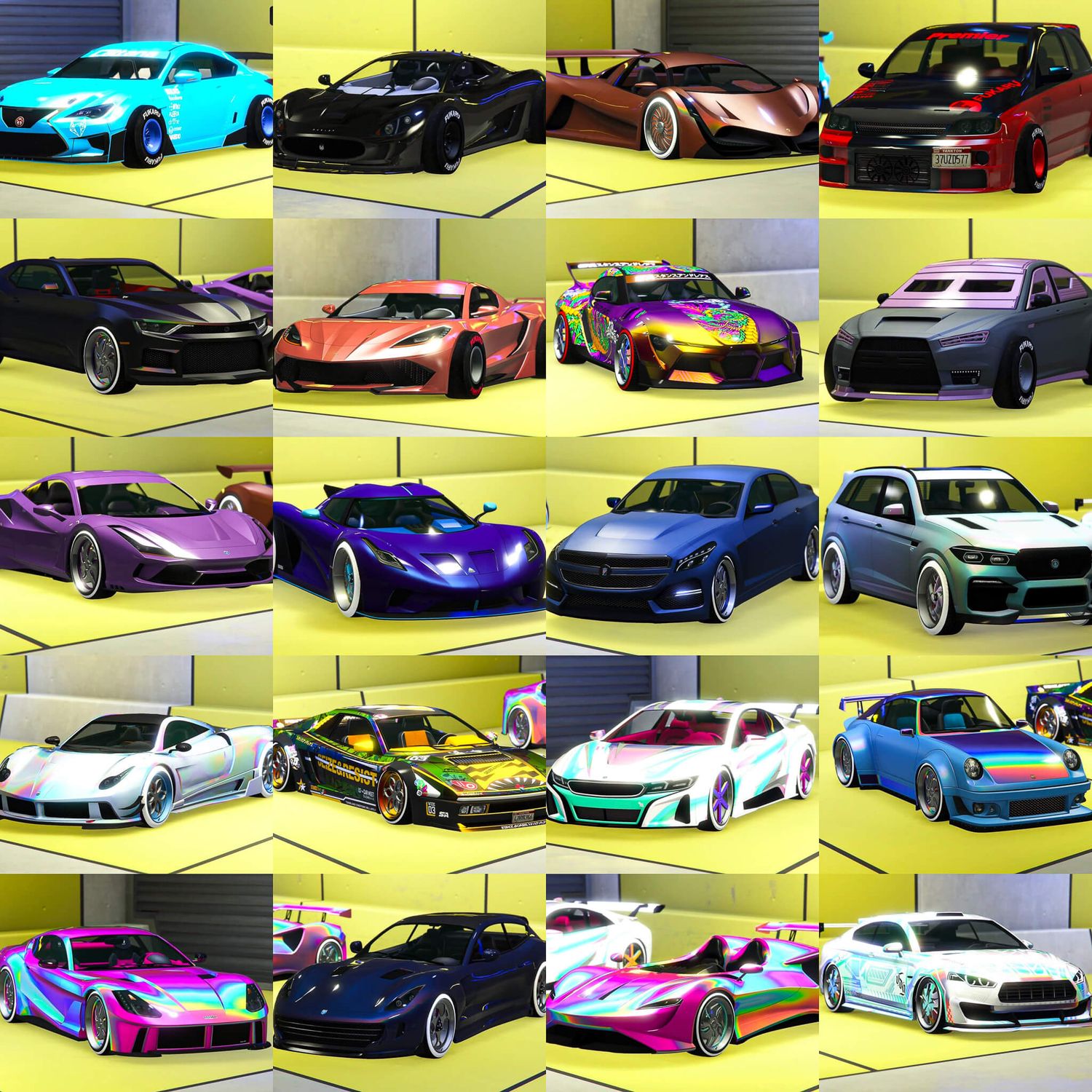 10 MODDED CARS🚘