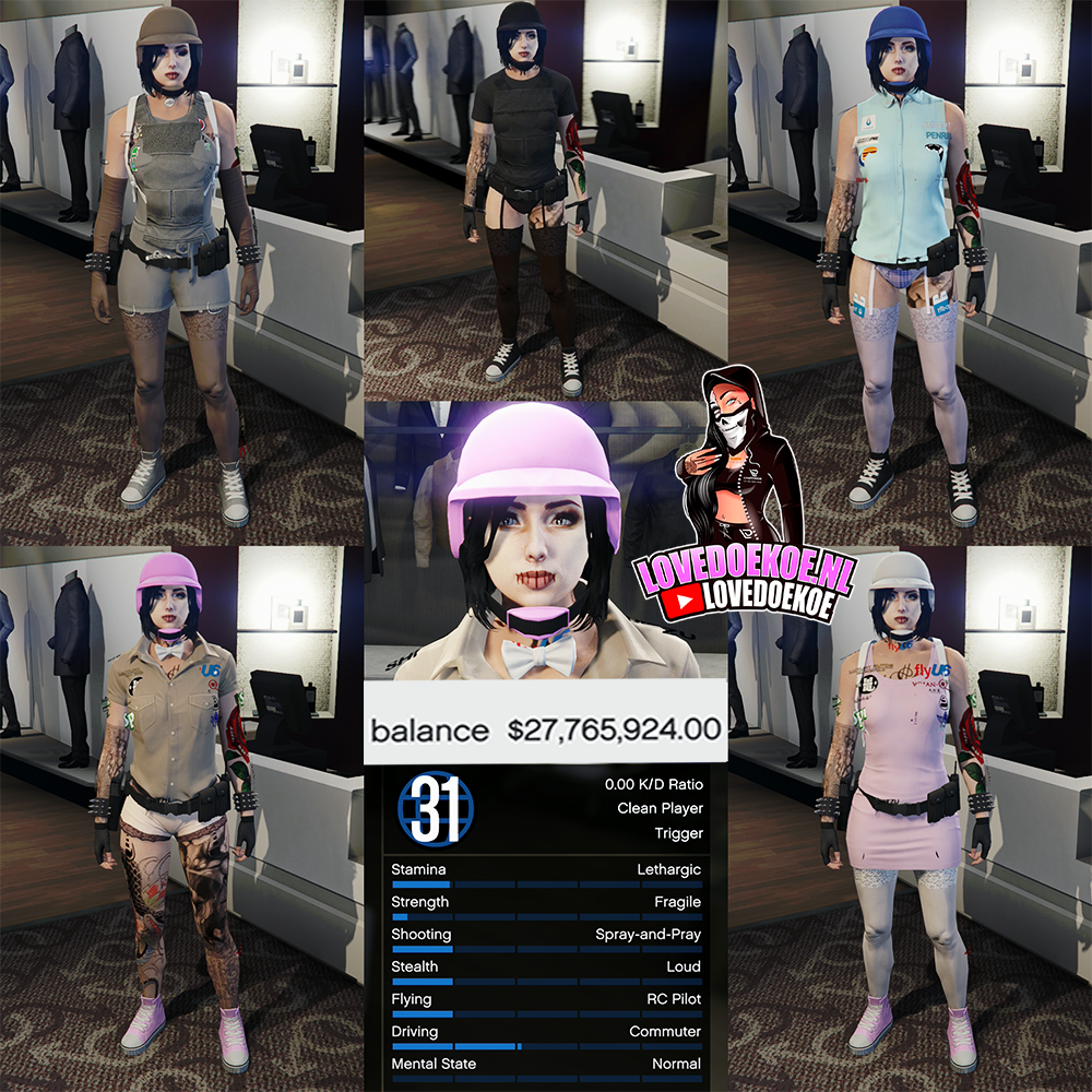 🛠️ Handmade Starter Account | 📊 Level 31 | 💵 27M Cash | 💗 Aesthetic Character | 👕Modded Outfits | 🔫 Clean K/D | ⚡ Instant Delivery