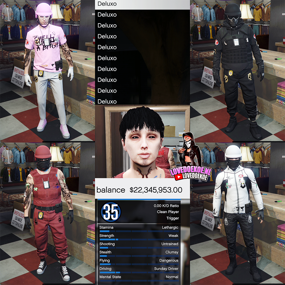 🛠️ Handmade Starter Account | 📊 Level 35 | 💵 100M Cash &amp; Cars | 🩵 Aesthetic Character | 👕 Modded Outfits | 🔫 Clean K/D | ⚡ Instant Delivery