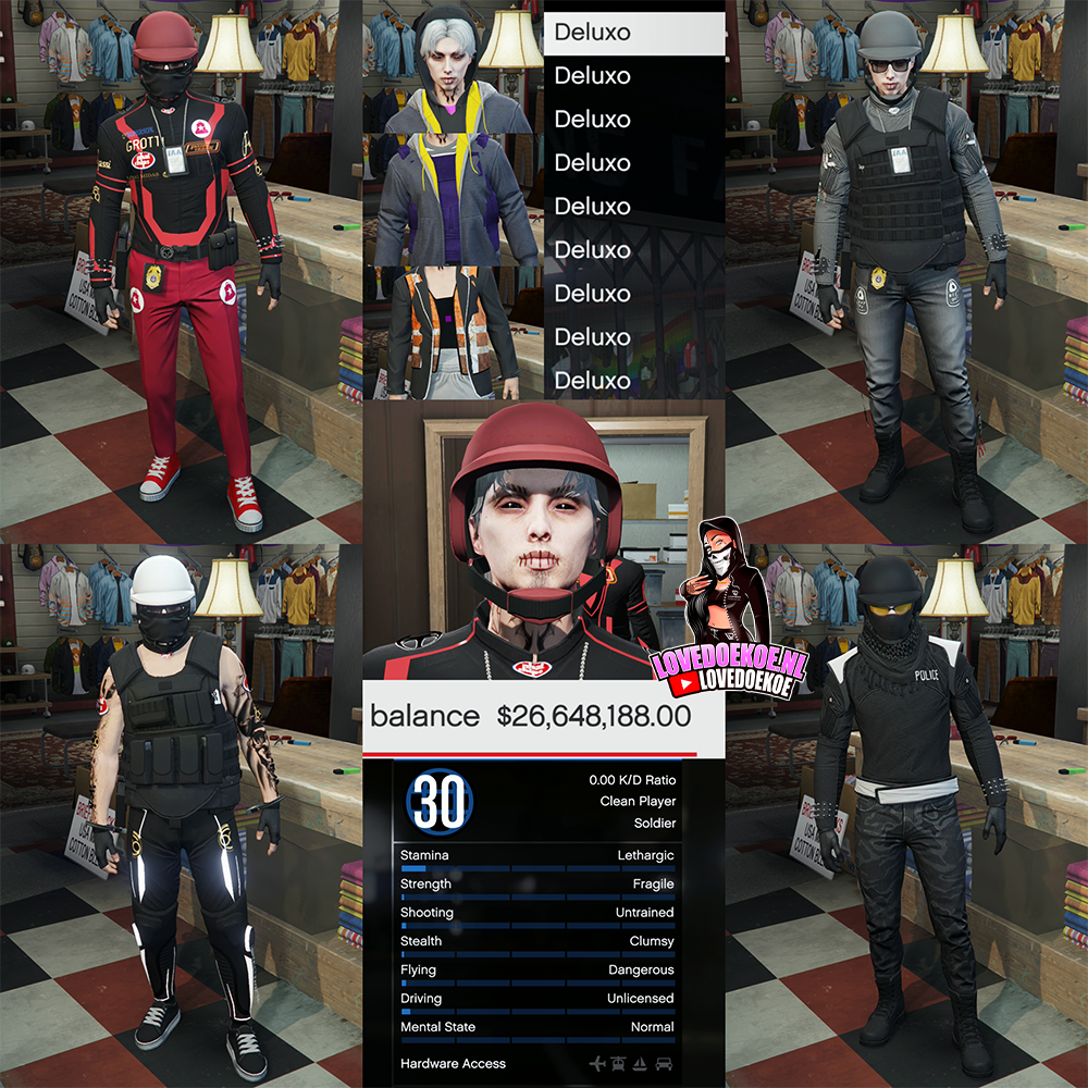 🛠️ Handmade Starter Account | 📊 Level 30 | 💵 100M Cash &amp; Cars | 🩵 Aesthetic Character | 👕 Modded Outfits | 🔫 Clean K/D | ⚡ Instant Delivery