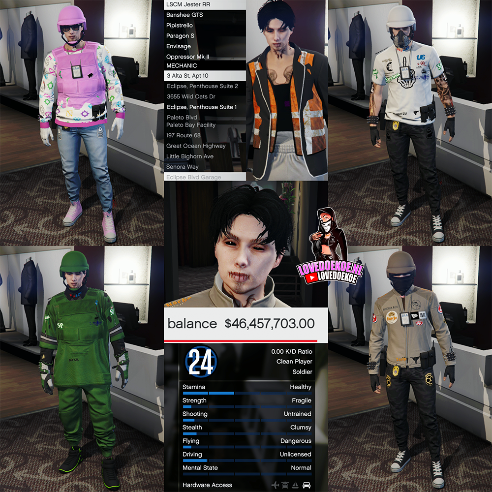 🔥 HANDMADE STARTER ACCOUNT 🔥 | 🎮 LEVEL 24 | 😈 TRYHARD FACE CREATION | 💰 46 MILLION CASH | 👕 MODDED OUTFITS | 📊 CLEAN K/D | 🏠 PROPERTIES | 🔄 FREE NAME CHANGE