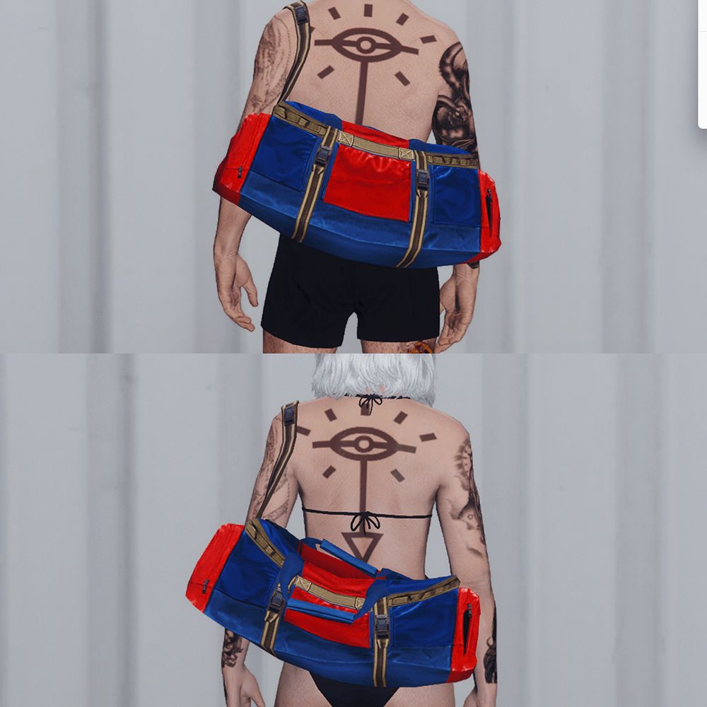 PATRIOTIC DUFFELBAG