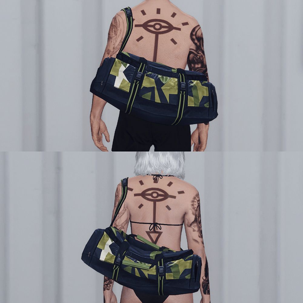 SPLINTER DUFFELBAG