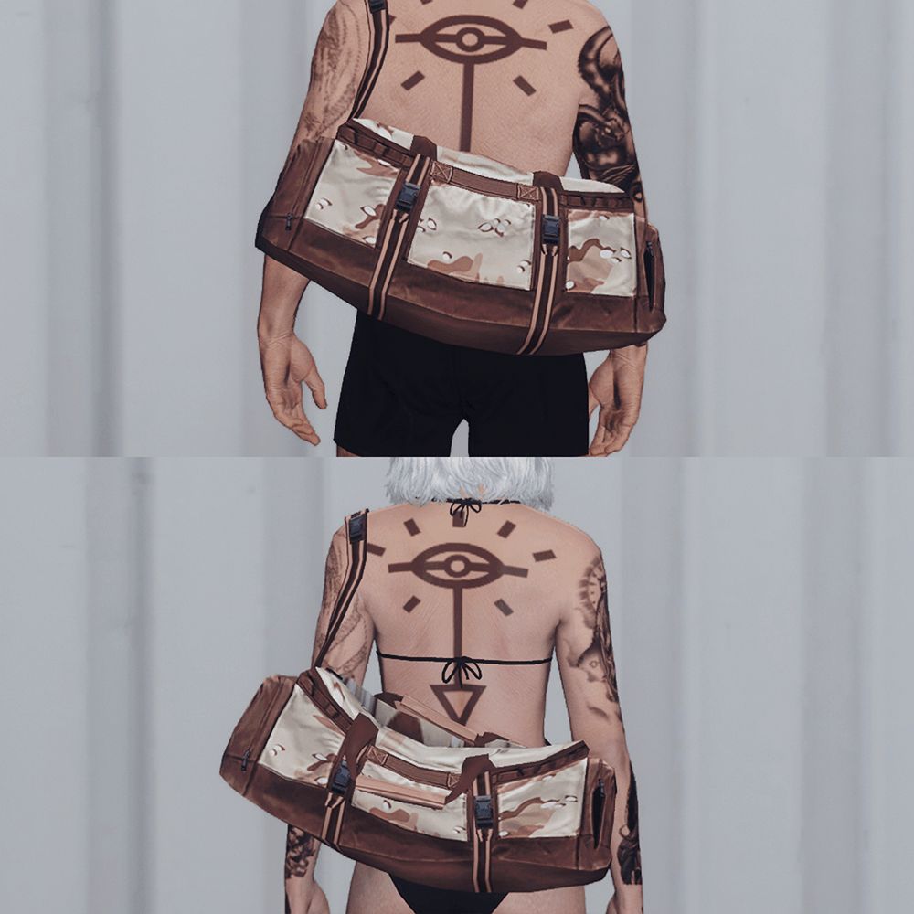 DESERT CAMO DUFFELBAG