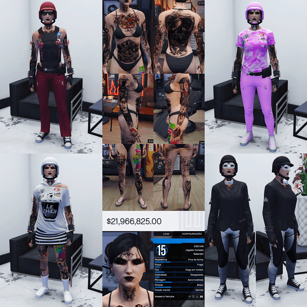 STARTER ACCOUNT🩷 LEVEL 15 • 21 MILLION • AESTHETIC CHARACTER • STACKED TATTOOS • MODDED OUTFITS • SPECIAL UNLOCKS • PROPERTIES &amp; MORE