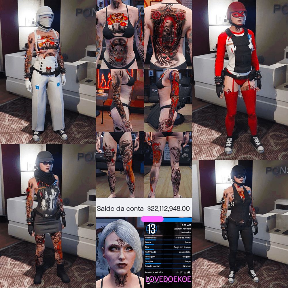 STARTER ACCOUNT🩷 LEVEL 13 • 20 MILLION • AESTHETIC CHARACTER • STACKED TATTOOS • MODDED OUTFITS • SPECIAL UNLOCKS • PROPERTIES &amp; MORE