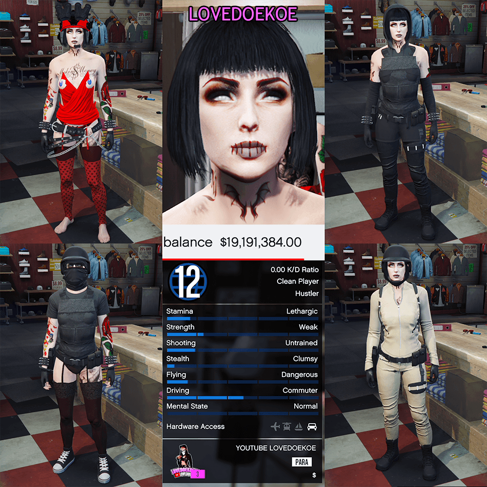 BABY ACCOUNT🖤 LEVEL 12 • 19 MILLION • AESTHETIC CHARACTER • MODDED OUTFITS • CLEAN K/D &amp; MORE