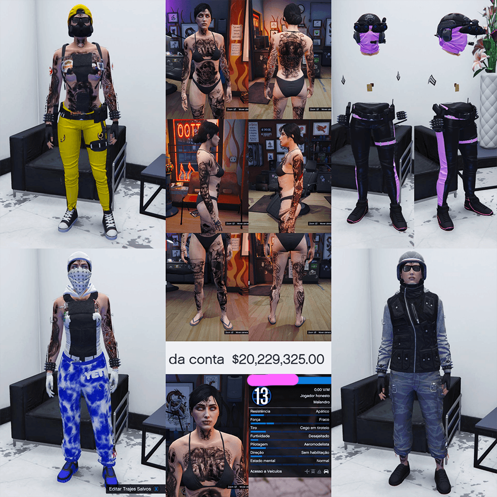 STARTER ACCOUNT🩷 LEVEL 13 • 20 MILLION • AESTHETIC CHARACTER • STACKED TATTOOS • MODDED OUTFITS • SPECIAL UNLOCKS • PROPERTIES &amp; MORE
