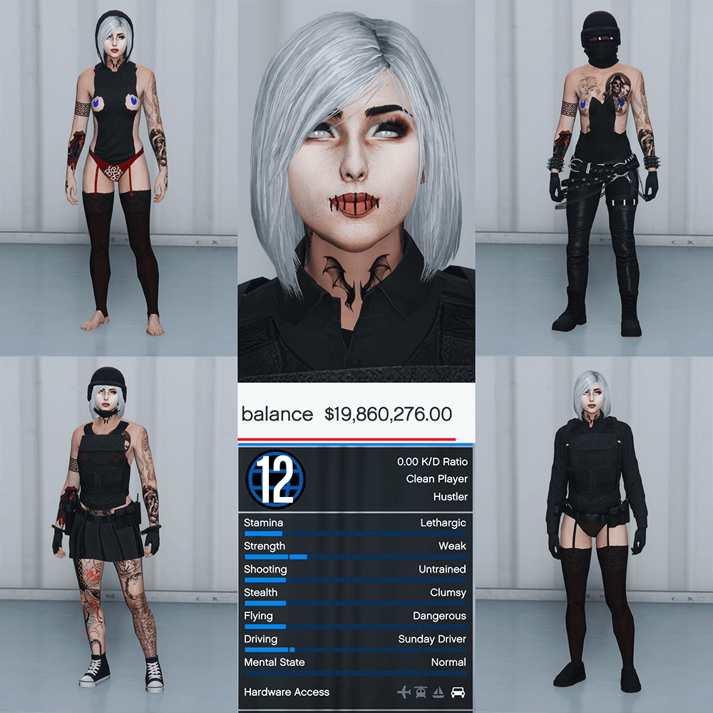 BABY ACCOUNT🖤 LEVEL 12 • 19 MILLION • AESTHETIC CHARACTER • MODDED OUTFITS • CLEAN K/D &amp; MORE