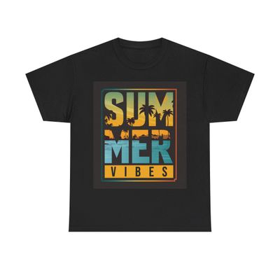 Tropical Sunset Vibes T-shirt.