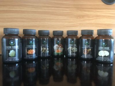 Medicinal Mushroom Capsules &amp; Powders