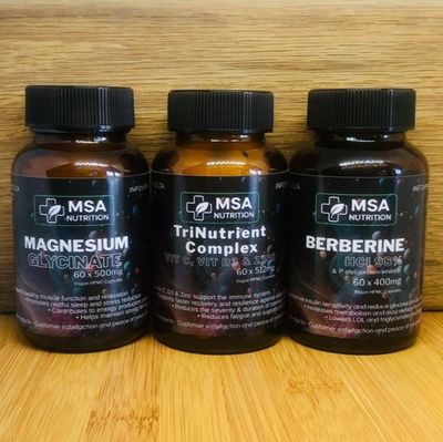 MSA Nutrition Supplements