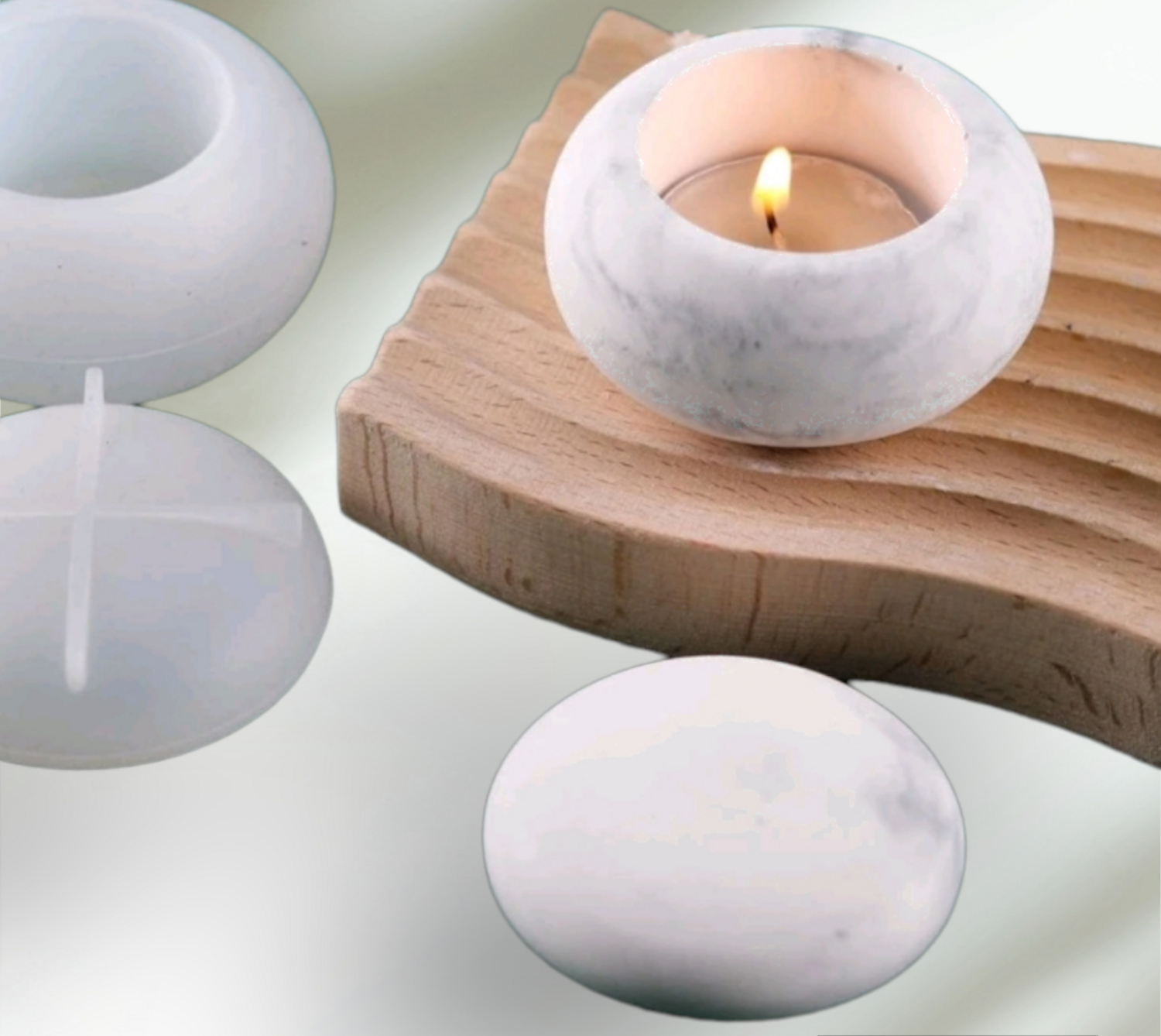 Mini Candle Jar Silicone Mold