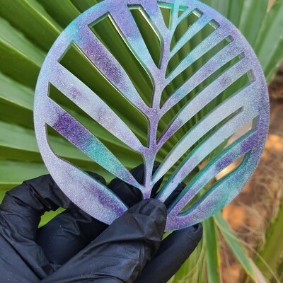 Palm Leaf Coaster Silicone Mold