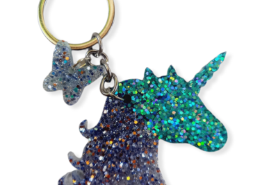 Unicorn Keyring Silicone Mold