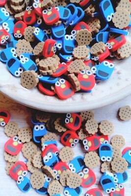 Cookie Monster Polymer Clay (5g)