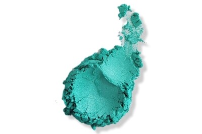 Mica Powder Verdigris Green