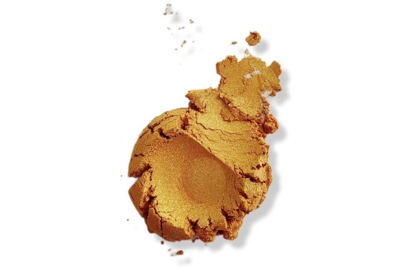 Mica Powder Amber Gold