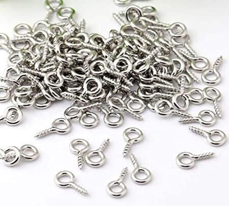 Mini Eyescrew Pins (50 pieces)