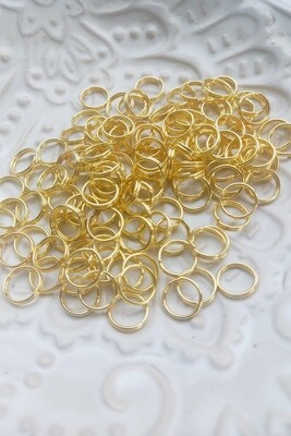 Double Loop Jumprings 8mm / 50 pieces