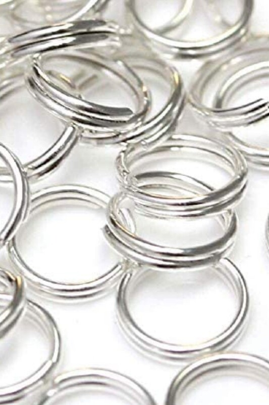 Double Loop Jumprings 10mm (40 pieces)