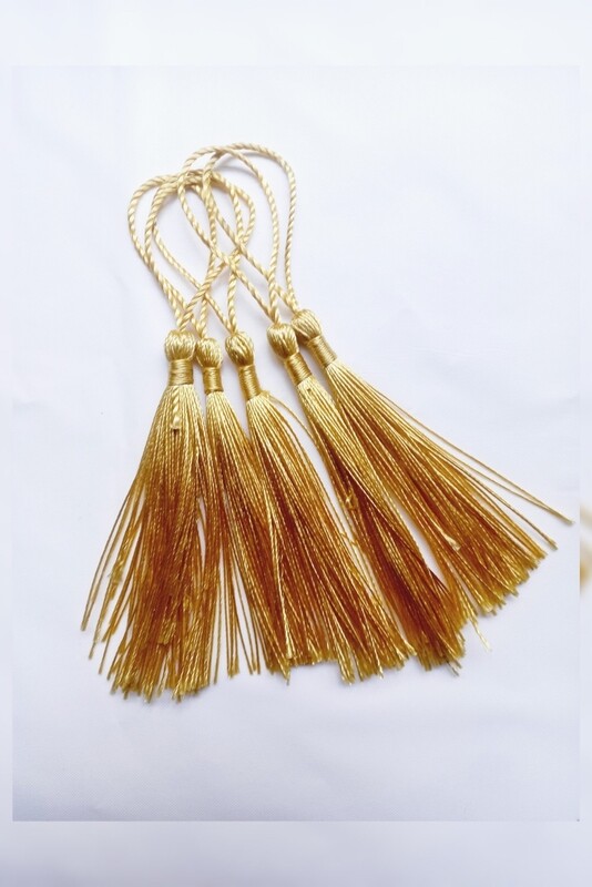 Tassels Gold (5 pieces)
