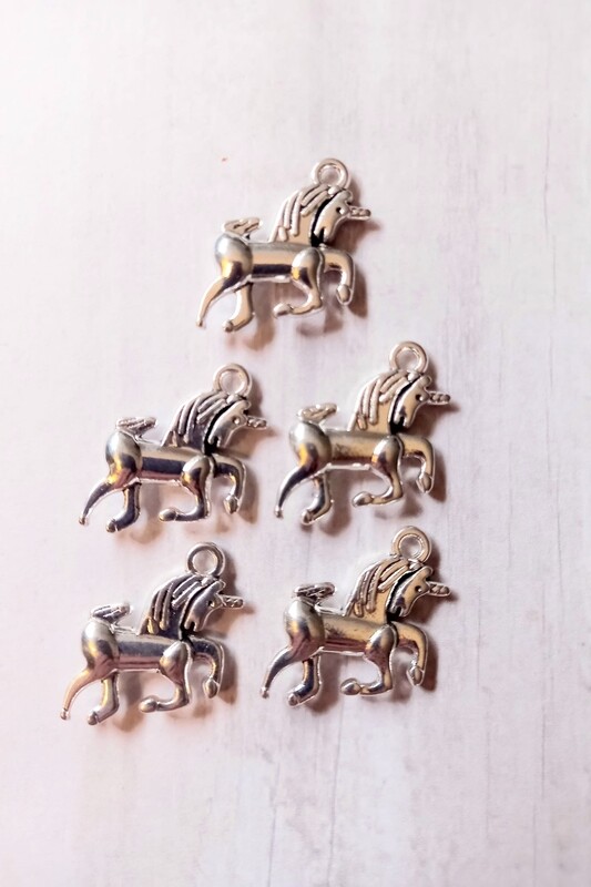 Unicorn Charms (5pcs)