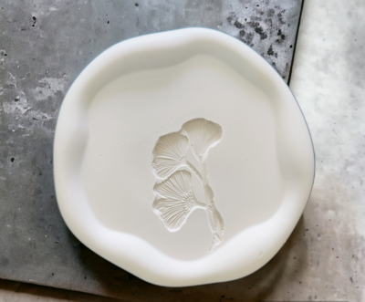 Ginkgo Leaf Design Tray