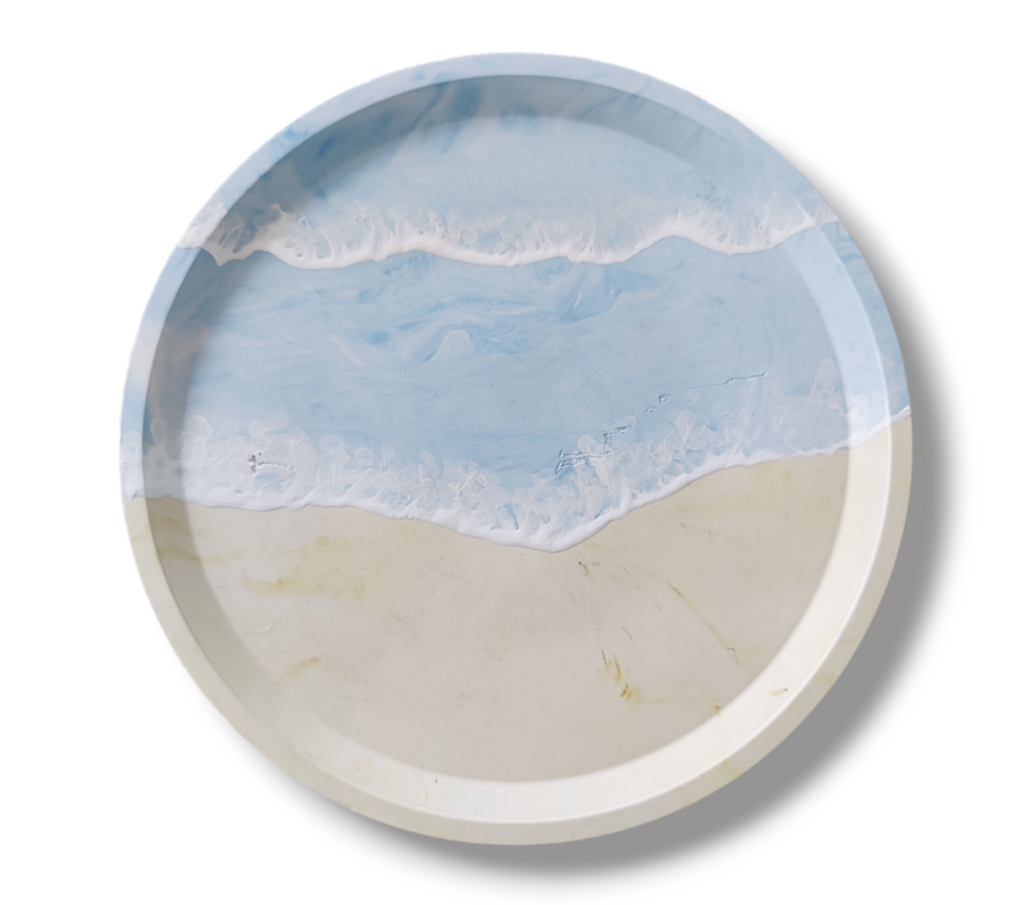 Round Design Concrete Tray