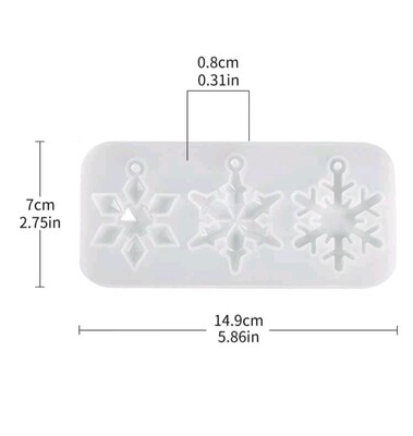 Snowflake Silicone Mold