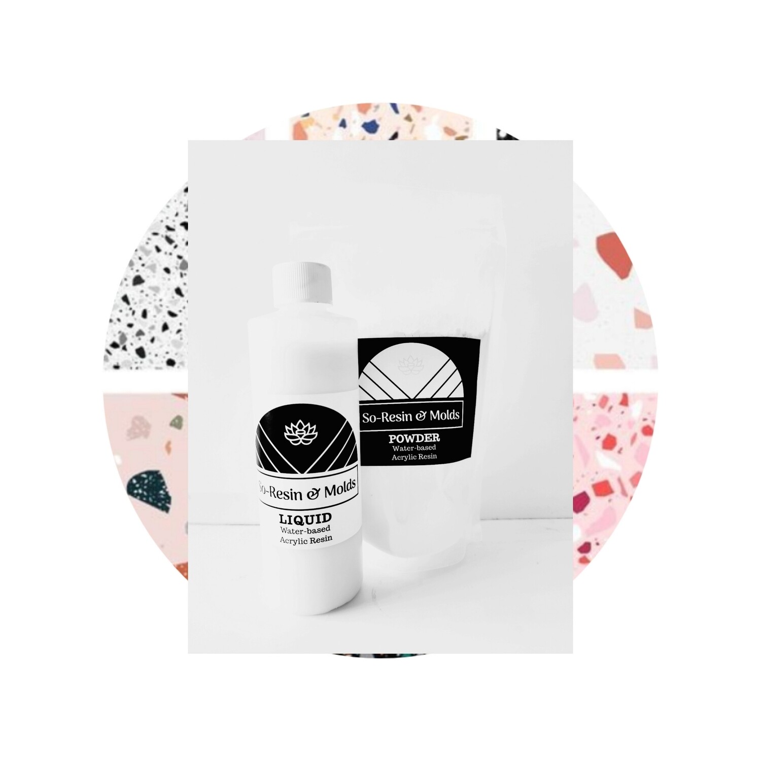 Terrazzo Acrylic Eco Resin 750g pack