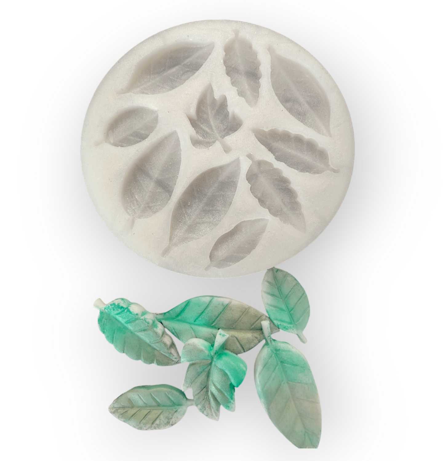 Mixed Leaf Silicone Mold