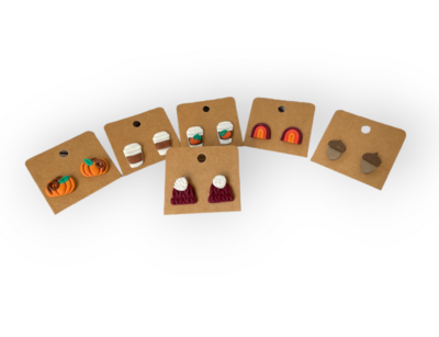 Mixed Shape Polymer Clay Cutters (4pcs)