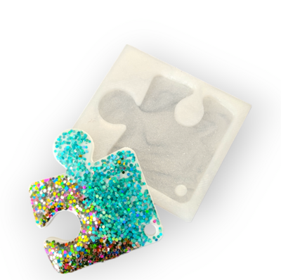 Puzzle Keychain Silicone Mold