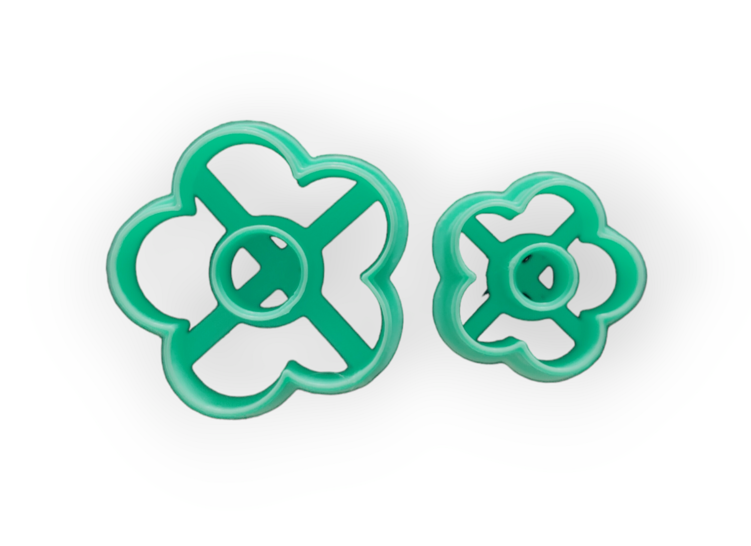 Daisy Polymer Clay Cutters (2pcs)