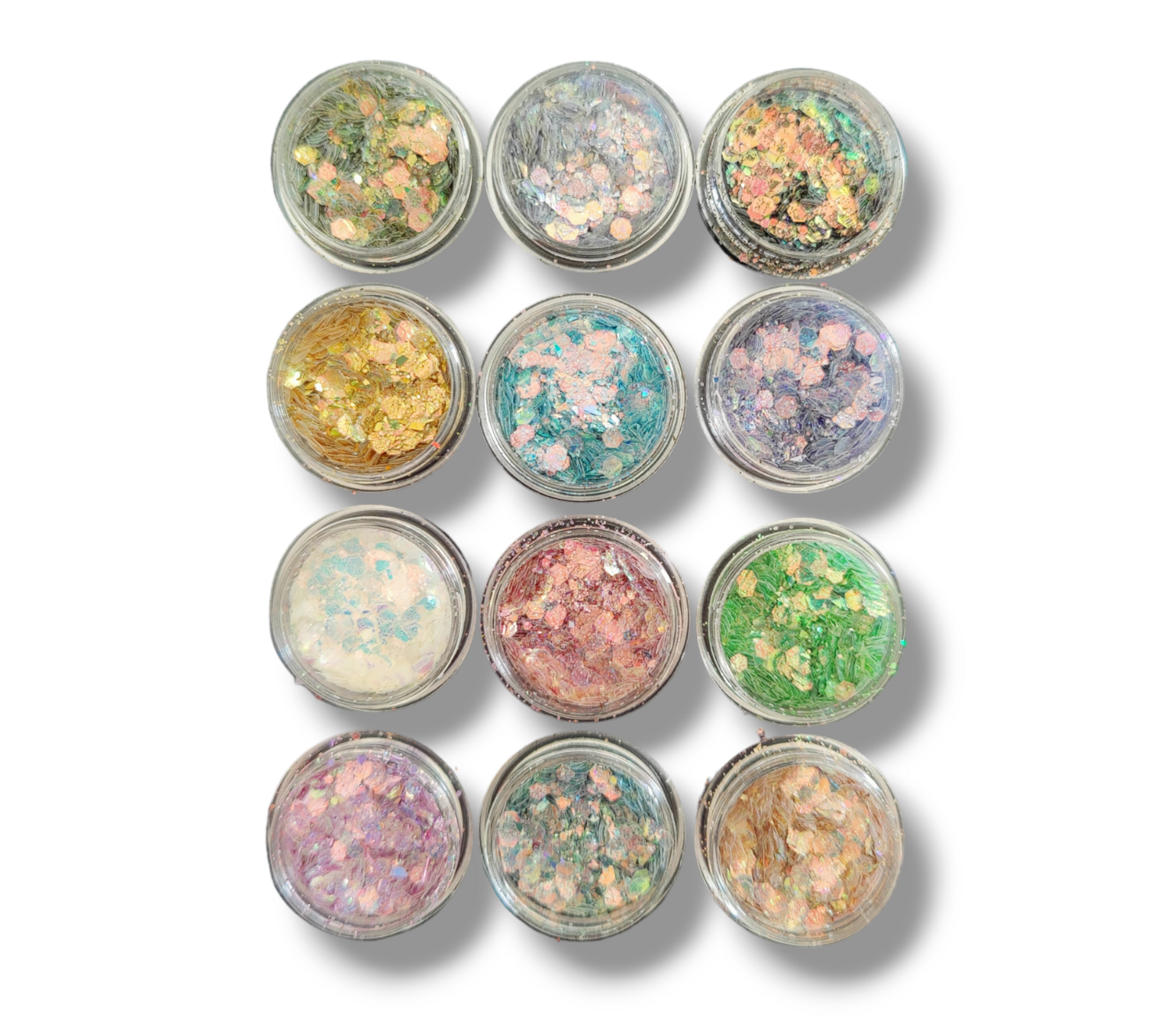 Mixed Coloured Holographic Chunky Glitter #2