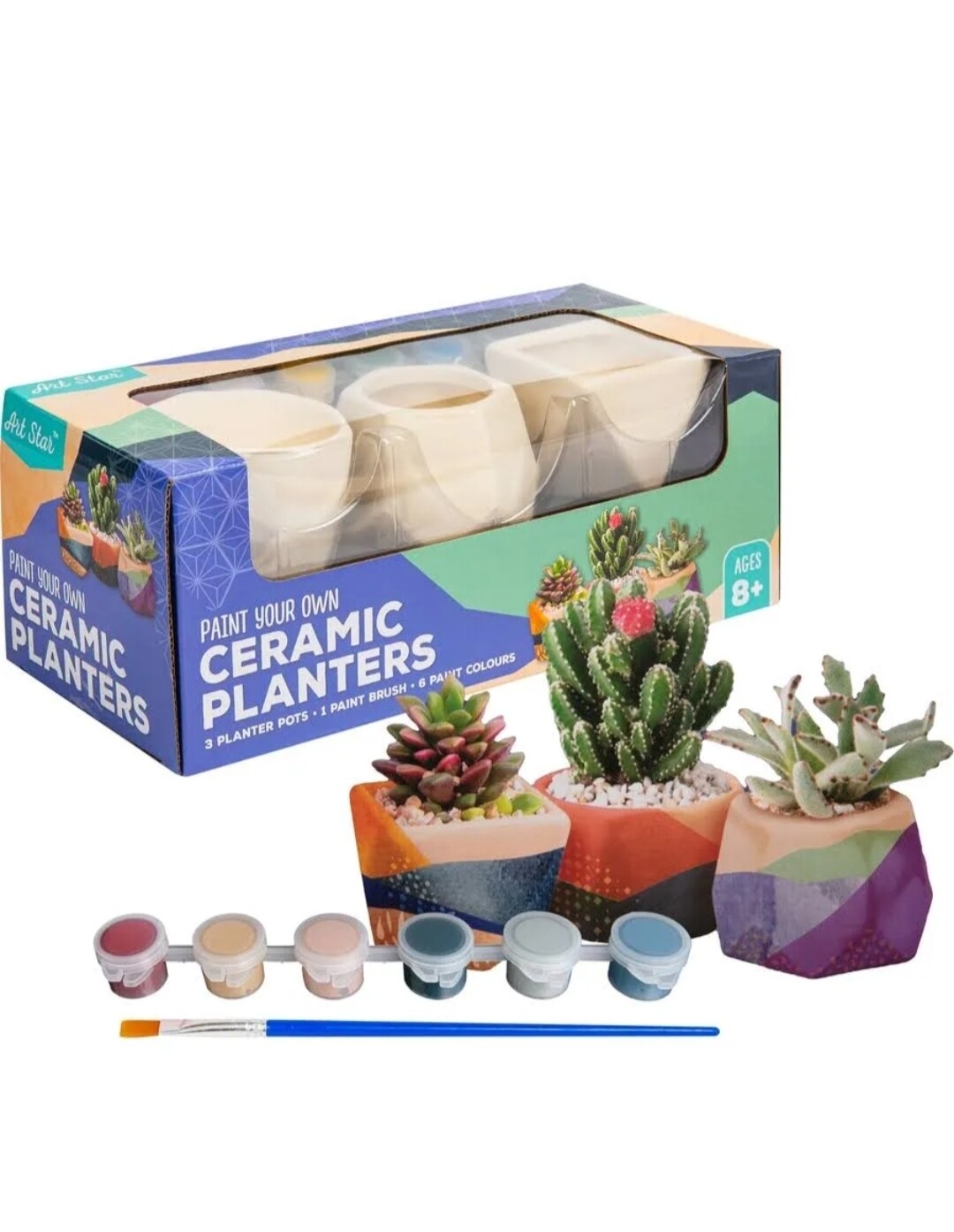 DIY Paint your own planter pots