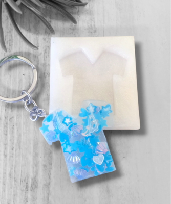 Nurse Badge Keyring Silicone Mold