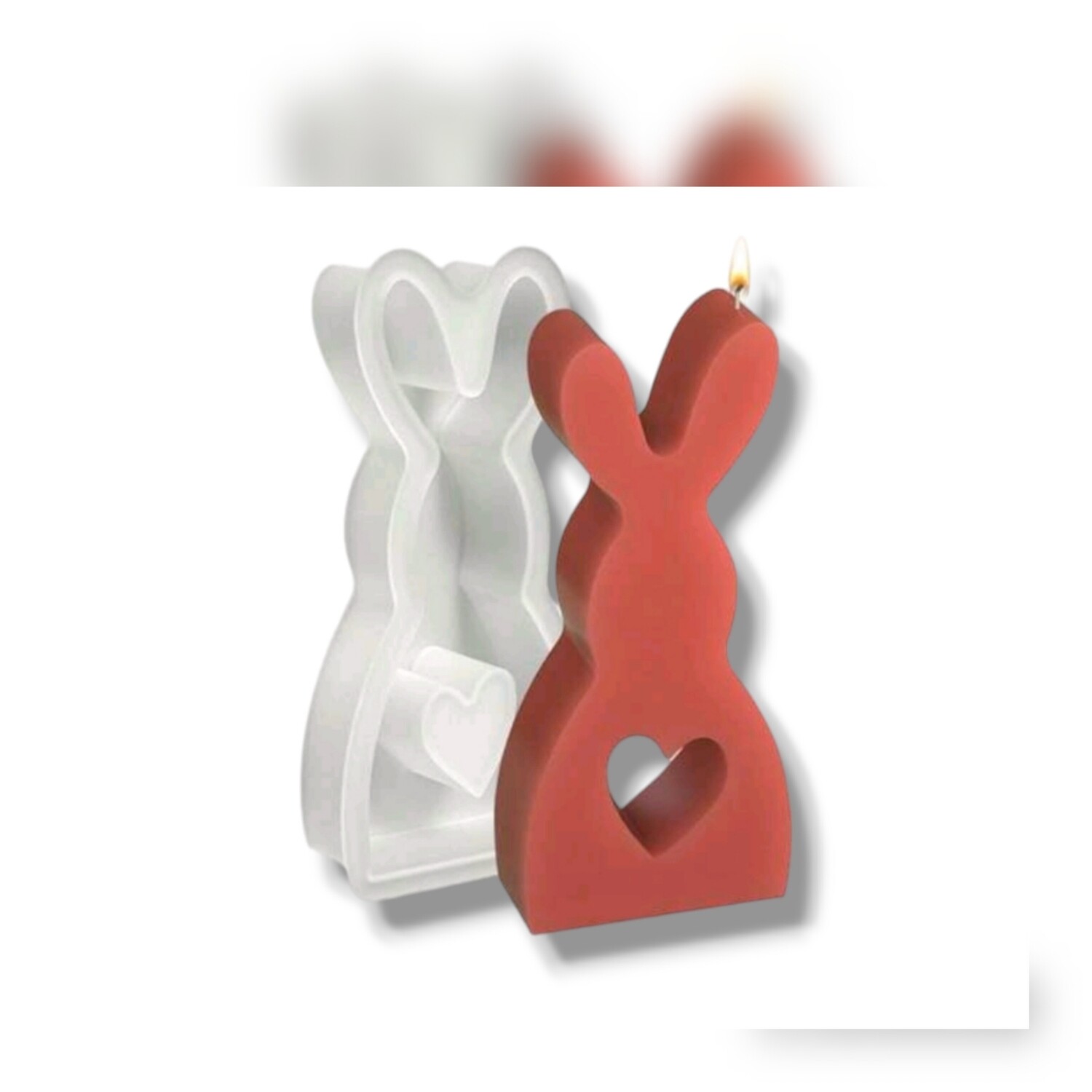 Bunny Silicone Mold (medium)