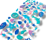 Multi Colour Ocean Theme Stickers