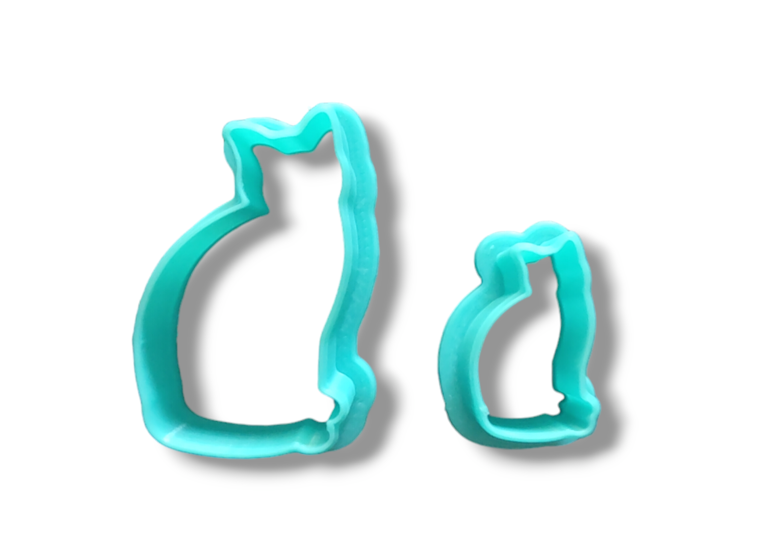 Cat Polymer Clay Cutter (2pcs)