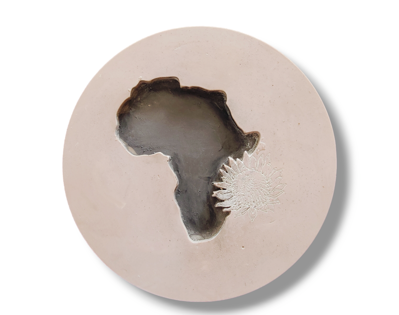 Silicone Mold Africa Coaster
