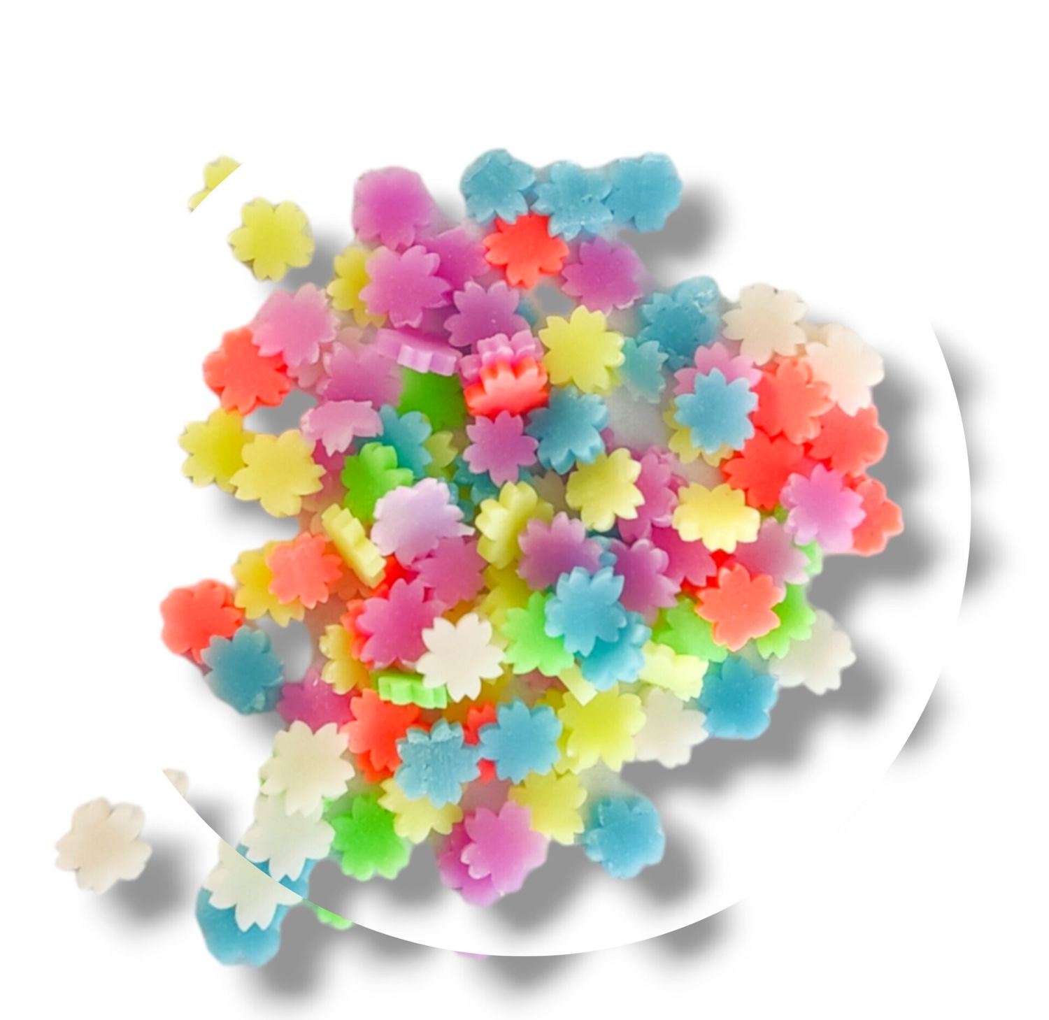 Sakura Glow in dark Polymer Slices (5g)