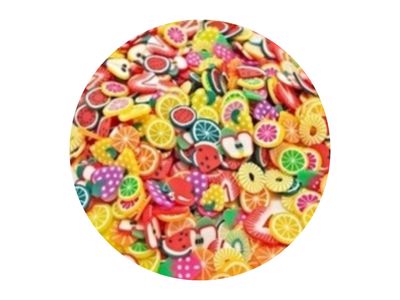 Fruit Slices Polymer Clay (5g)