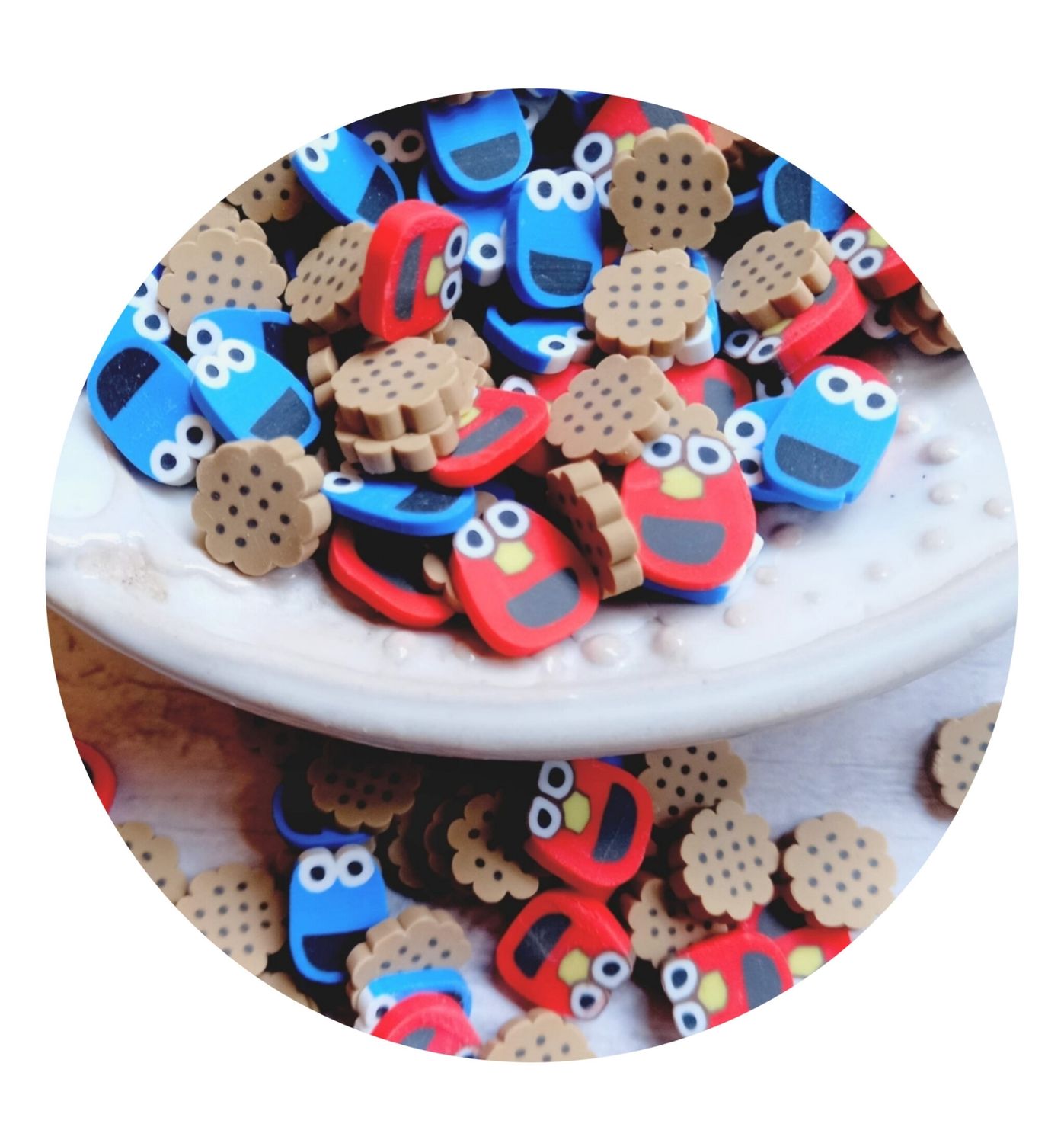 Cookie Monster Polymer Clay (5g)