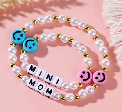 Smiley Face Beads (50pcs)