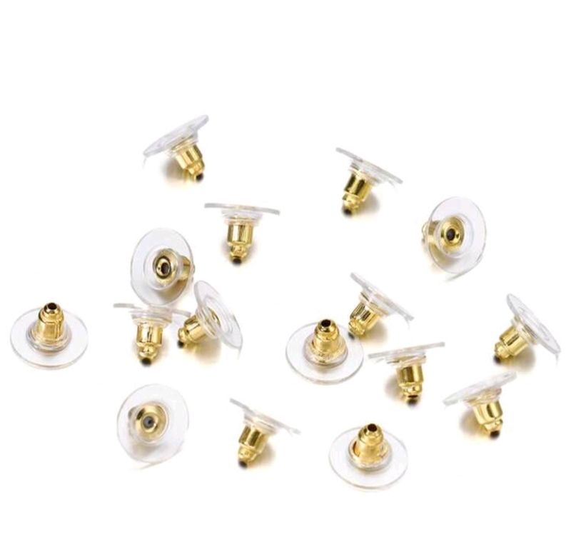 Earring back stoppers (gold) 25pcs