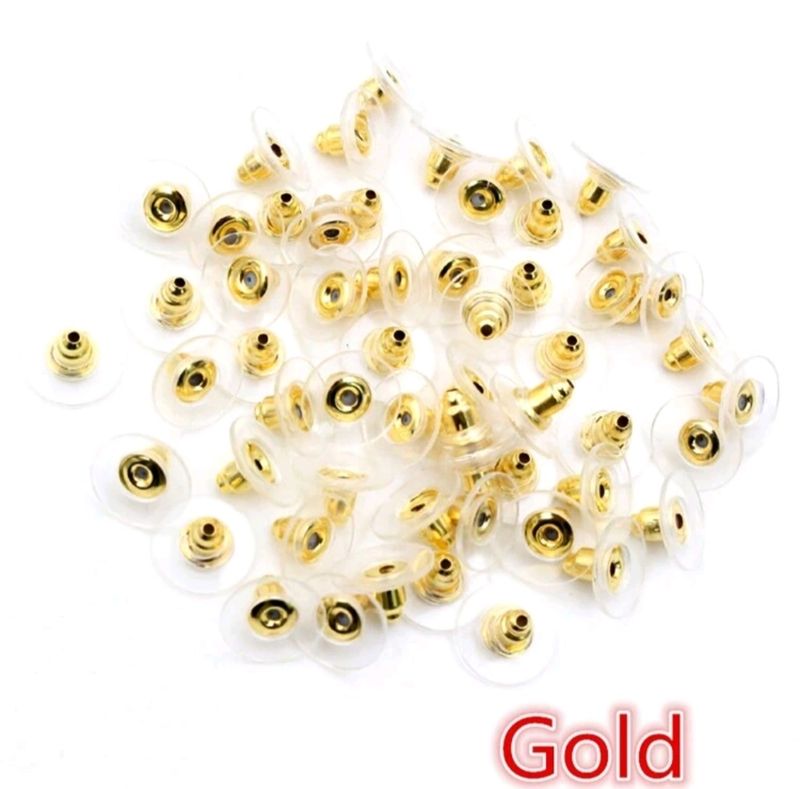 Earring back stoppers (gold) 25pcs